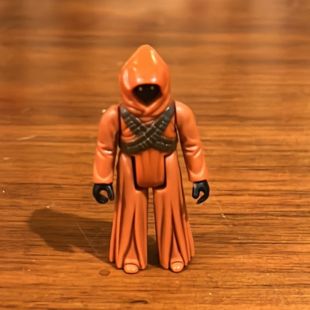 Star Wars Jawa 1977 Action Figure with cloth cape Hong Kong vintage - Picture 4 of 12